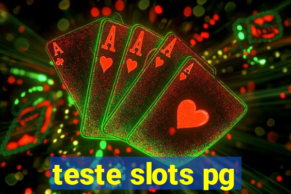 teste slots pg